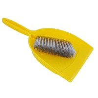 Hand Brush & Dust Pan Set - Yellow
